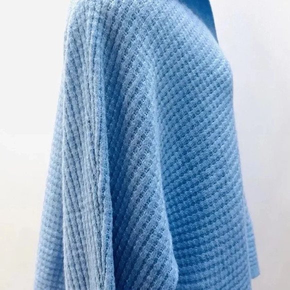 NWT SO GOODS FOR LIFE Juniors Long Sleeve Vneck Collar Pullover Blue Sweater XXL - Picture 8 of 12